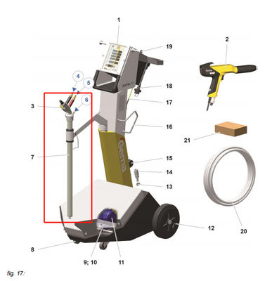 1009679 Покрывающее оборудование запасные части