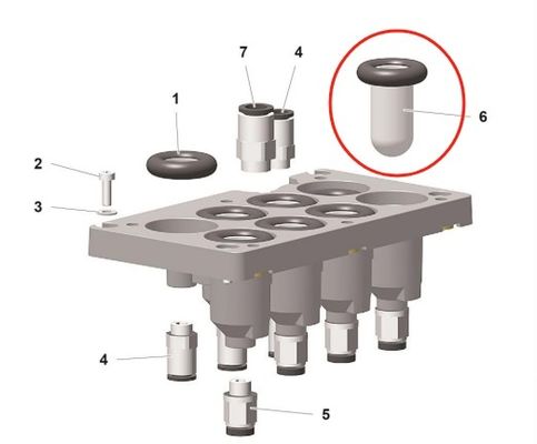 1019470 Запчасти для порошкового насосаPp07