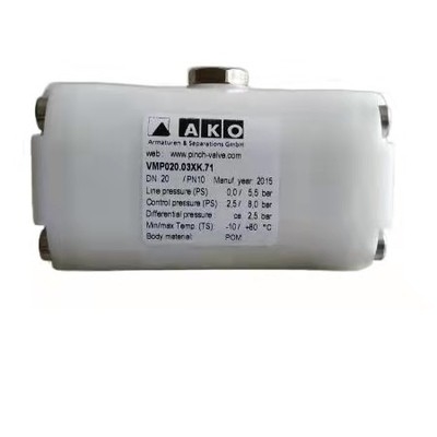антиржавейное соединение потока сжатия клапана VMP020.03XK.71 AKO DN20 ручное внутреннее