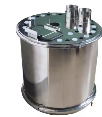 PH150D-24-D Нержавеющая сталь круглый хоппер переработанный порошкообразный покрытие OEM настраиваемый