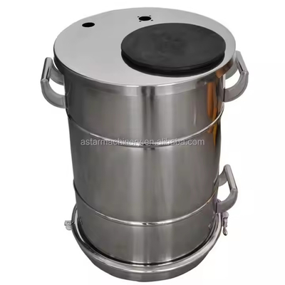 PH150D-24-D Нержавеющая сталь круглый хоппер переработанный порошкообразный покрытие OEM настраиваемый