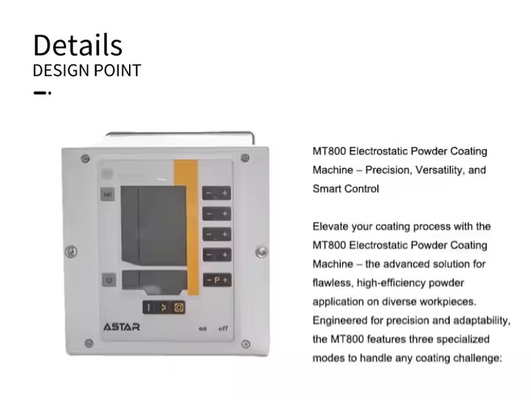 ASTAR Smart Control Master PLC Control Powder Coating Cabinet высокотехнологичное оборудование для покраски