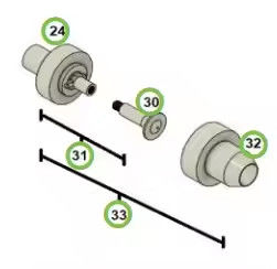 Сборочный узел сопла, не являющийся OEM, включает держатель электрода, диффузор и крышку для ручного пистолета Parker Ionics GX132