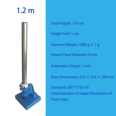 Испытатель воздействия на пленку краски/испытатель воздействия на молот - Исследователь воздействия на краску с металлическим покрытием (Gb/T 1732)