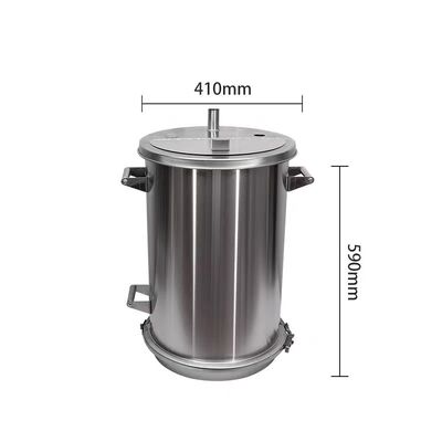 Нержавеющая сталь сжижающая порошковое покрытие хоппер для порошкового покрытия машины