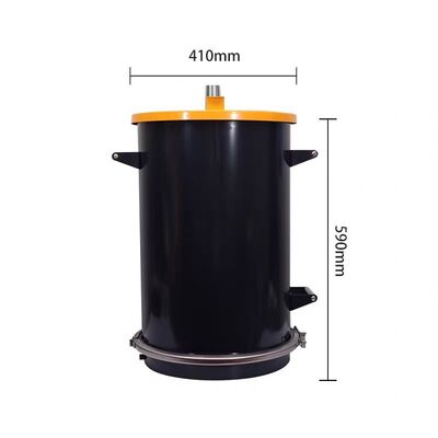 Нержавеющая сталь сжижающая порошковое покрытие хоппер для порошкового покрытия машины