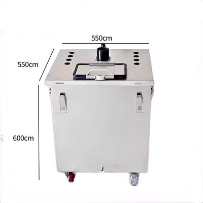 Нержавеющая сталь сжижающая порошковое покрытие хоппер для порошкового покрытия машины