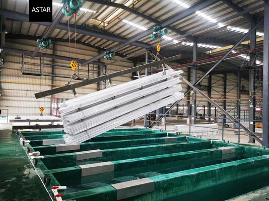 Линия покрытия порошка завода Pretreatment погружения OEM электростатическая
